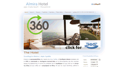 Desktop Screenshot of hotel-almira.gr